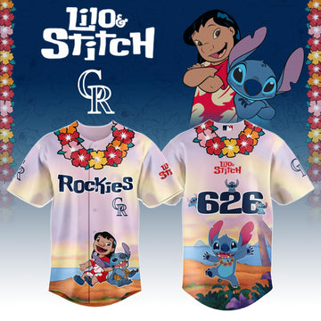 Colorado Rockies x Lilo And Stitch Special Edition Jersey 2026 Colorado Rockies Merch