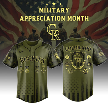 Colorado Rockies x Military Appreciation Month Special Edition Jersey 2026