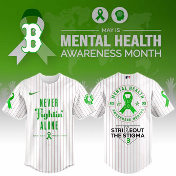 Boston Red Sox Special Mental Health Awareness Week Edition Jersey