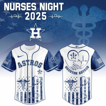 Houston Astros x Nurses Night 2026 Baseball Jersey Houston Astros Merch Father's Day Gifts