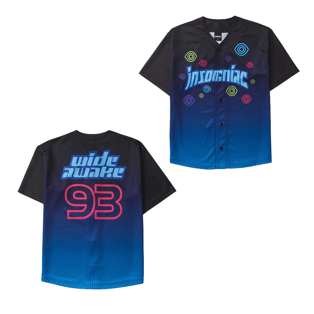EDC Merch Wide Awake Baseball Jersey Gifts For Fans