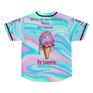 Griz Merch Ice Cream Griz Baseball Jersey Gifts For DJ Fans