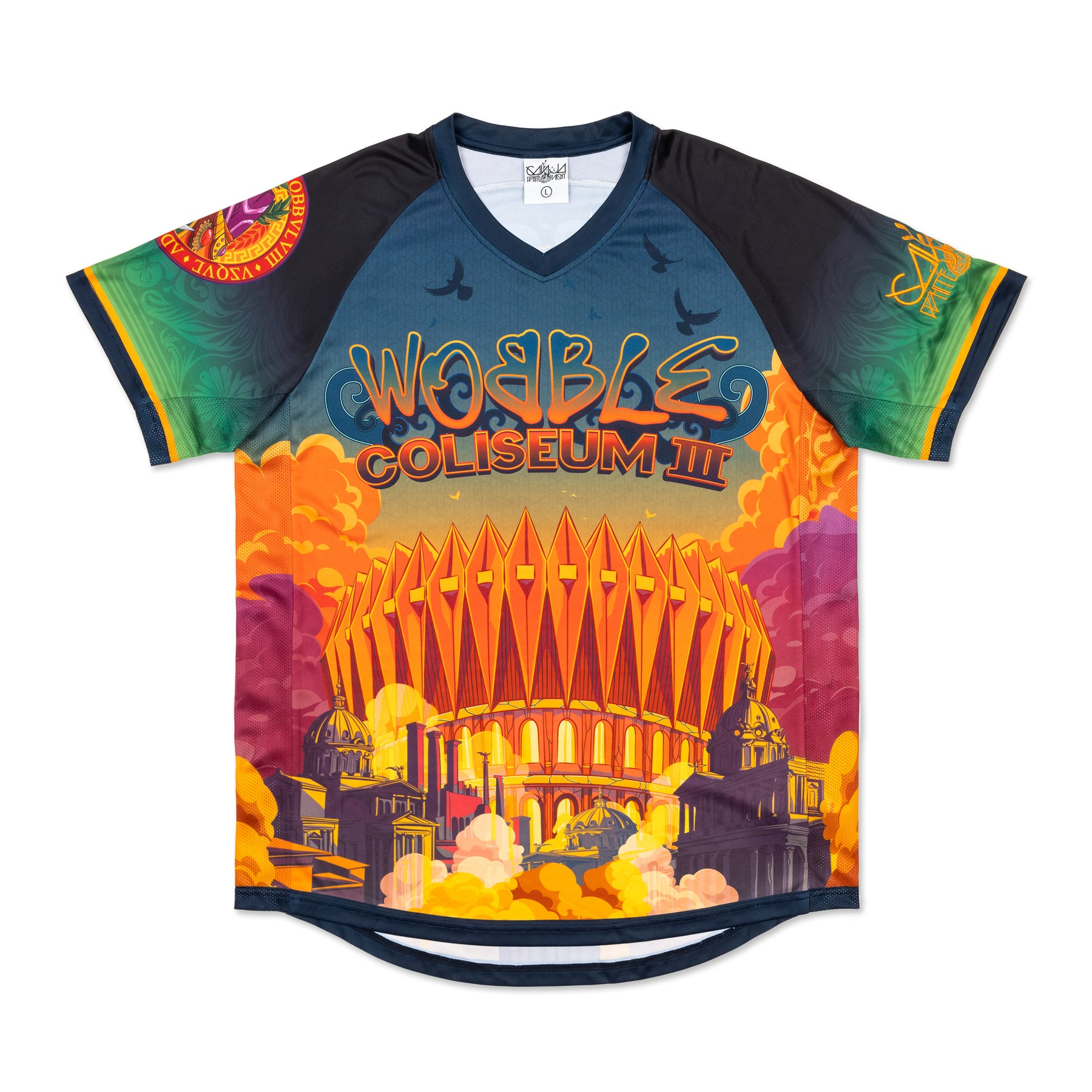 Ganja White Night Merch Football Jersey Wobble Coliseum III Football Jersey Gift For Music Fan