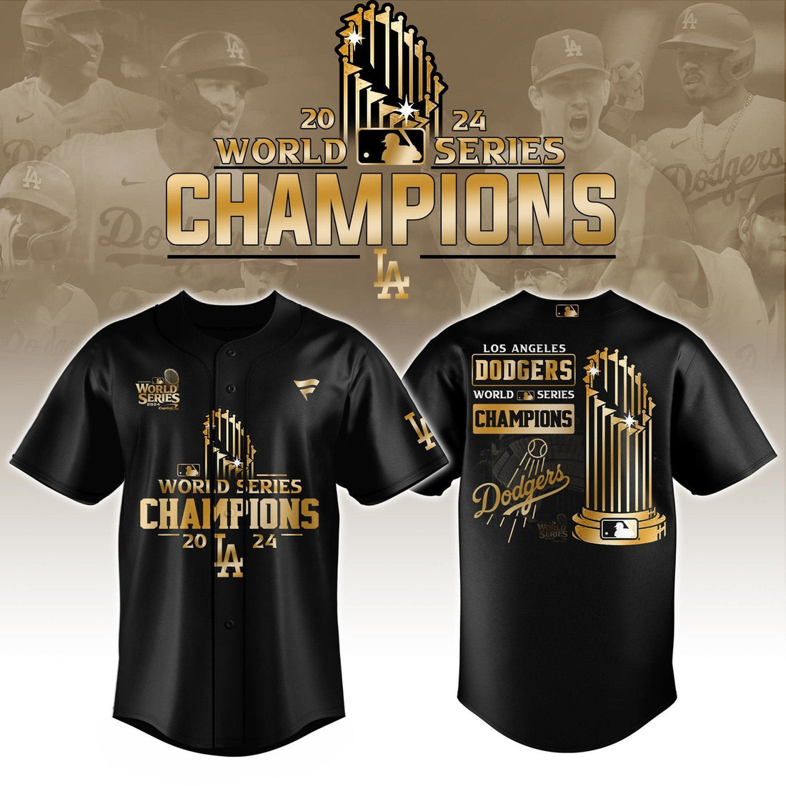 2026 Premium Los Angeles Jersey Shirt LA Dodgers World Series Champions Shirt Gifts For Son In Laws