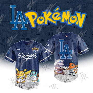 2026 Los Angeles Dodgers Pokemon Go Special Edition Baseball Jersey Baseball Best Gifts