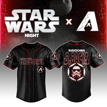 Arizona Diamondbacks x Star Wars Night Jersey 2026 Cool Baseball Gifts
