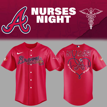 Atlanta Braves Nurses Night Jersey Gift Ideas For Baseball Players