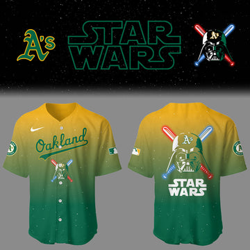 Athletics Baseball Athletics x Star Wars 2026 Jersey Unique Baseball Gifts