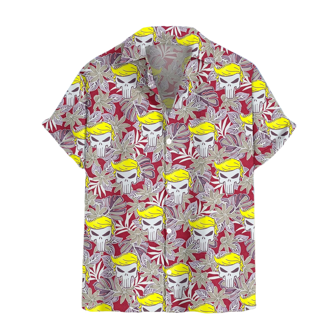 Trump 2024 Hawaiian Shirt Pro Trump Mens Tropical Shirt Gifts For MAGA Supporters