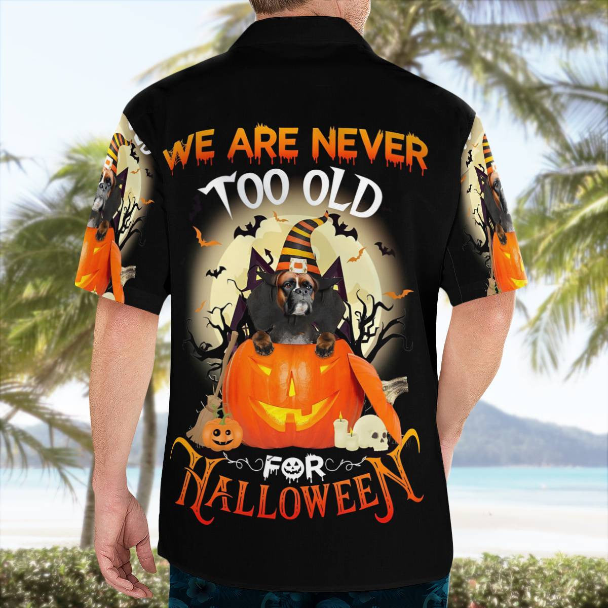 Boxer Halloween Hawaiian Shirt Best Valentine Day Gifts Ideas For Him Her