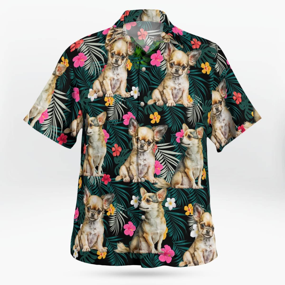 Chihuahua Hawaiian Shirt Unisex Streetwear Birthday Gifts For Dog Lovers