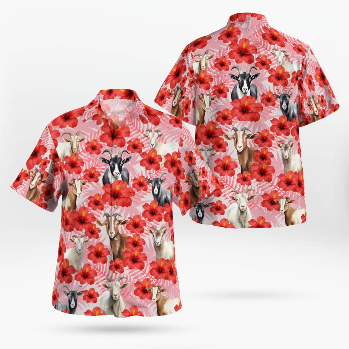 Goat Hawaiian Shirt Unique Birthday Gifts Ideas For Men Women