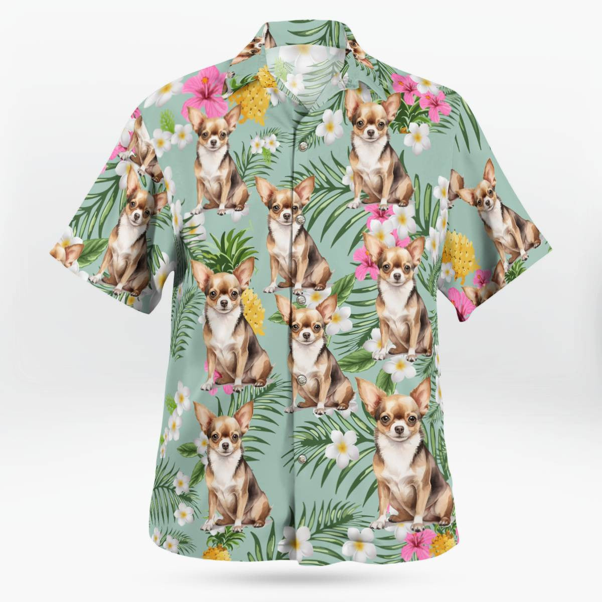 Chihuahua Hawaiian Shirt Unisex Streetwear Unique Gifts For Chihuahua Lovers