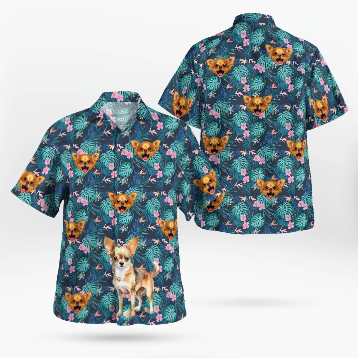 Chihuahua Hawaiian Shirt Unisex Streetwear Best Gifts For Animal Lovers