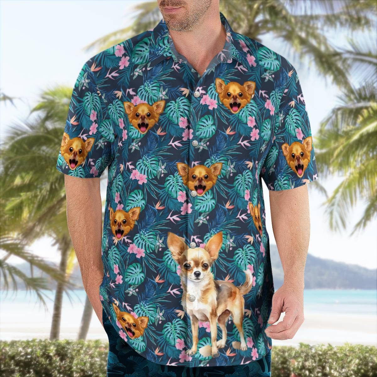 Chihuahua Hawaiian Shirt Unisex Streetwear Best Gifts For Animal Lovers