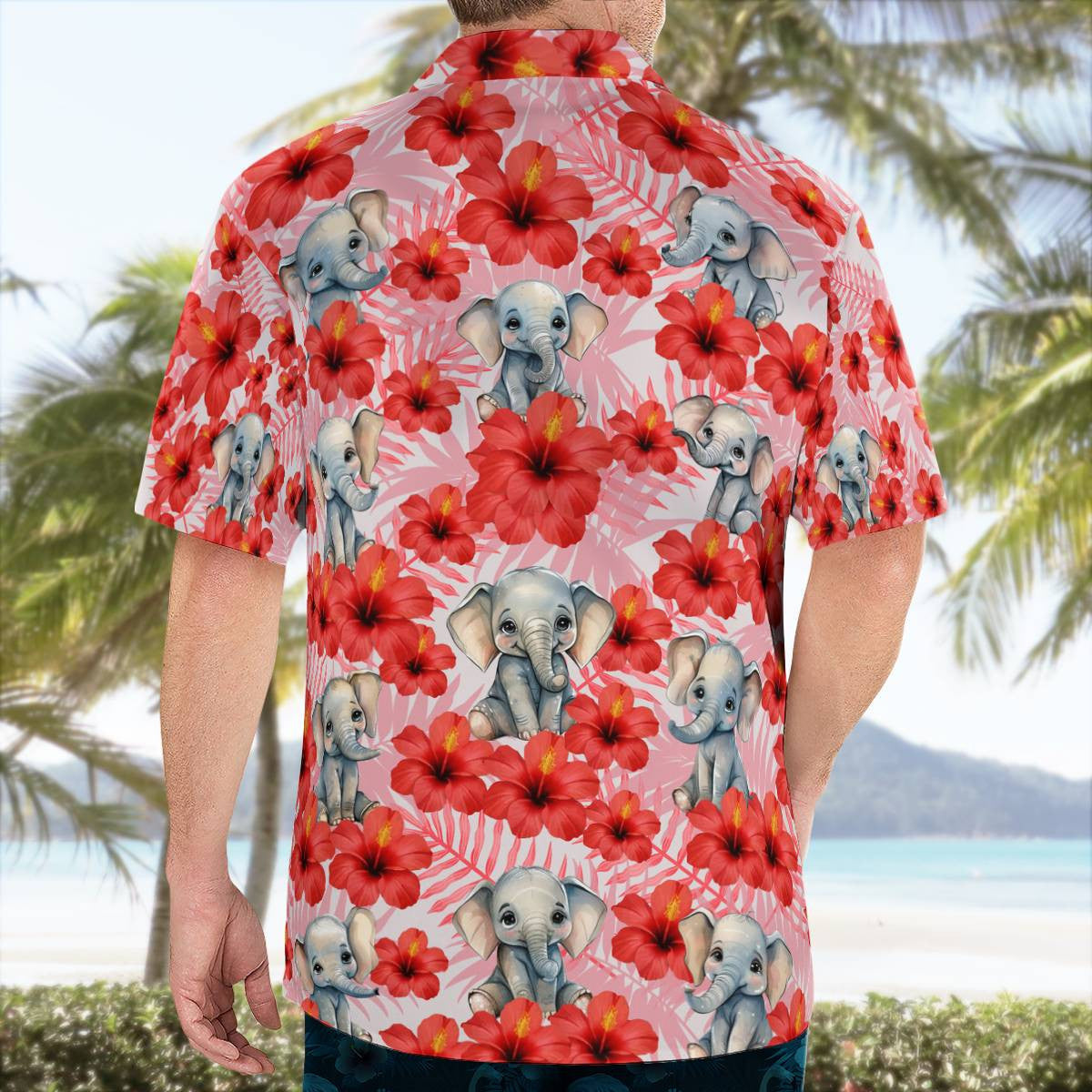 Elephant Hawaiian Shirt Unique Valentine Gifts Ideas For Men Women