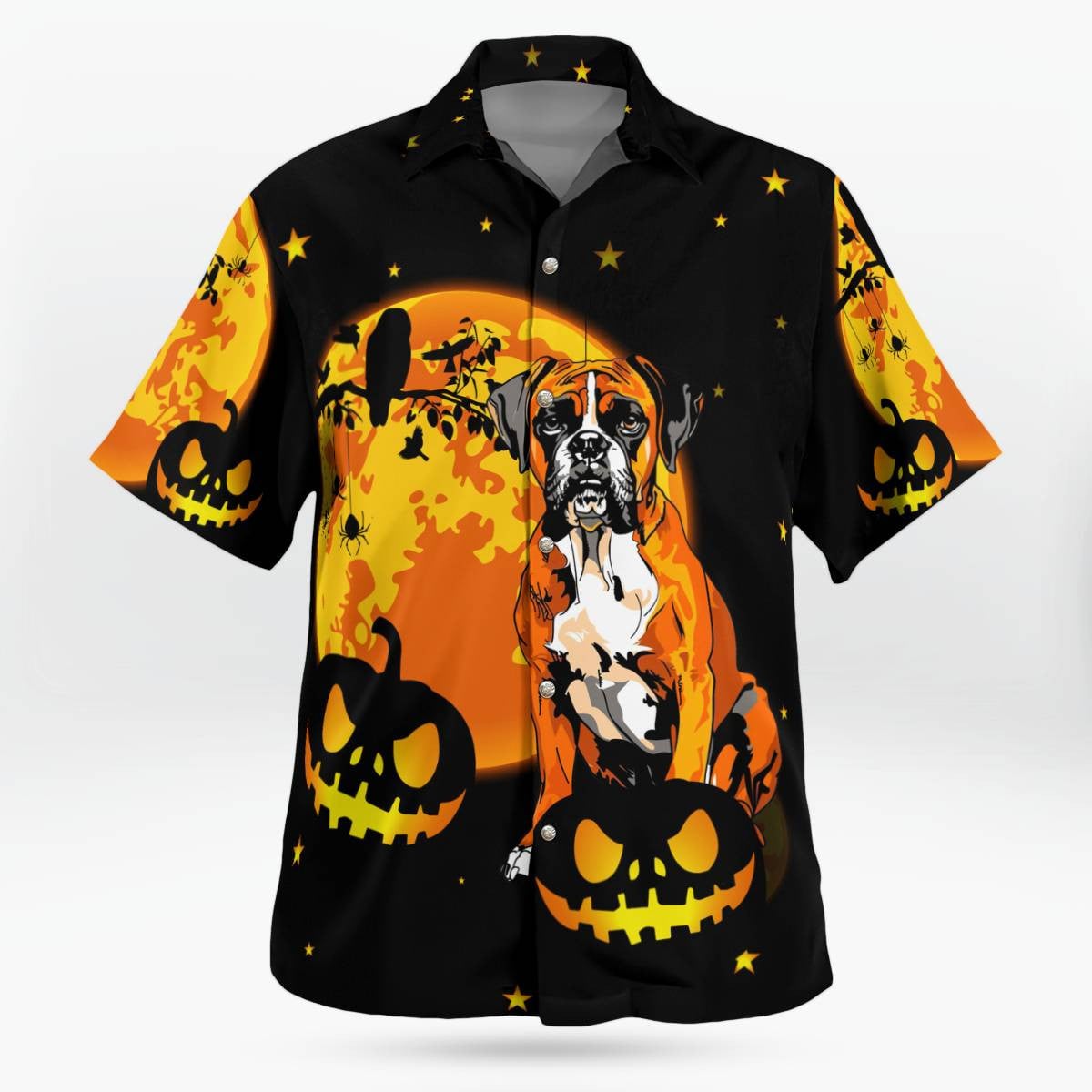 Boxer Halloween Hawaiian Shirt Unique Gifts Ideas For Men Women