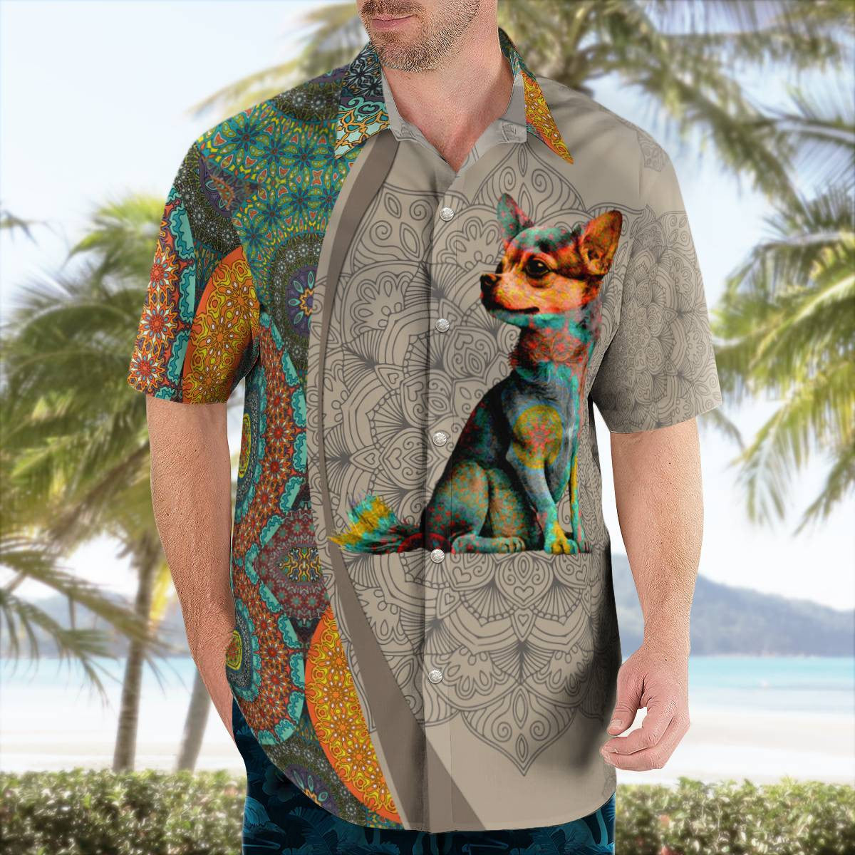 Chihuahua Hawaiian Shirt Unisex Streetwear Birthday Gifts For Her