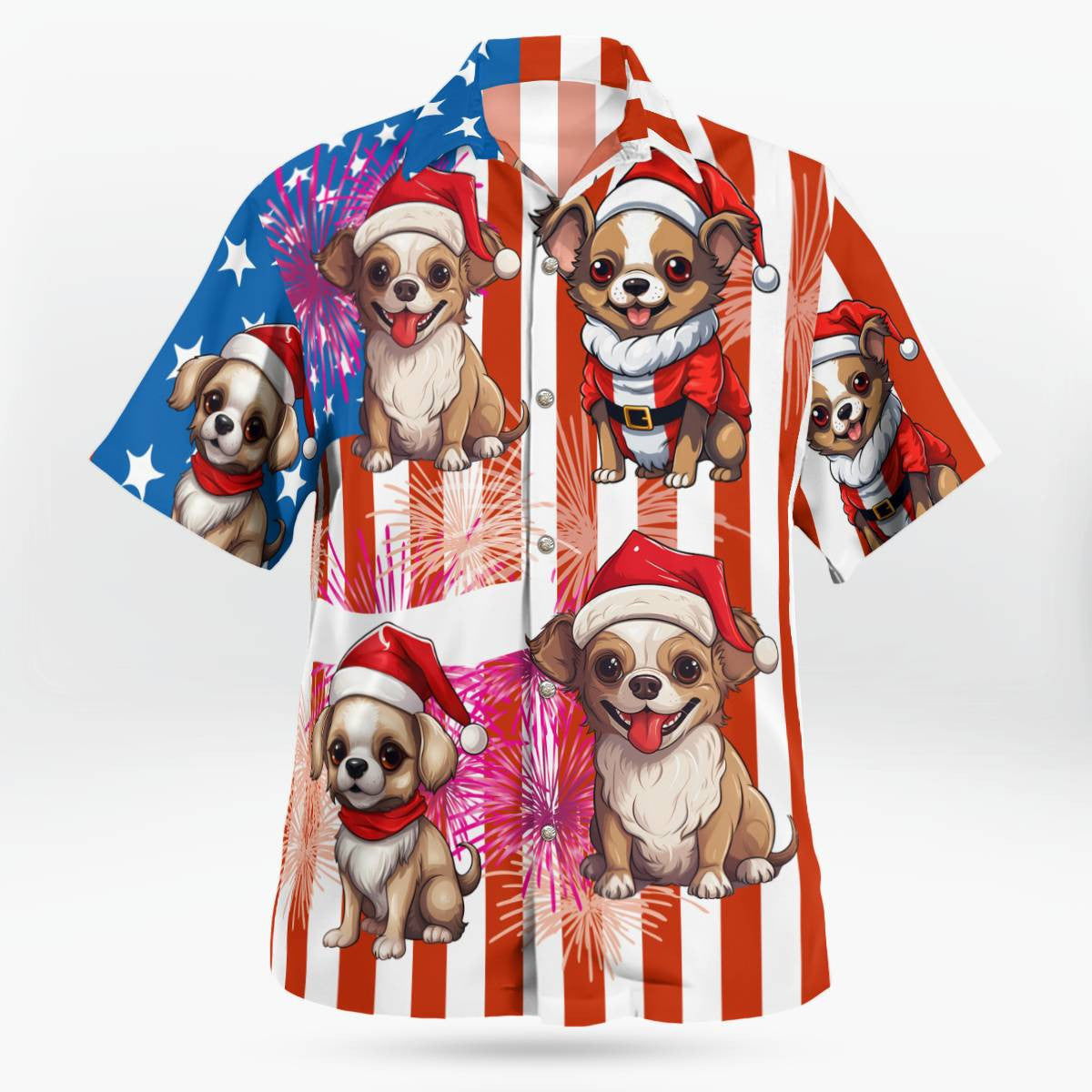 Chihuahua Hawaiian Shirt Unisex Streetwear Unique Gifts For Dog Owners