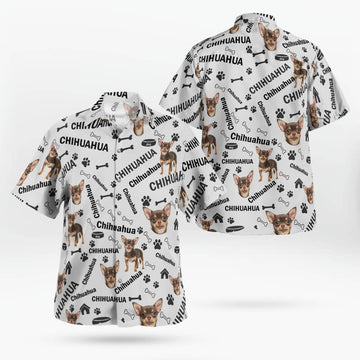 Chihuahua Hawaiian Shirt Unisex Streetwear Birthday Gifts For Chihuahua Lovers