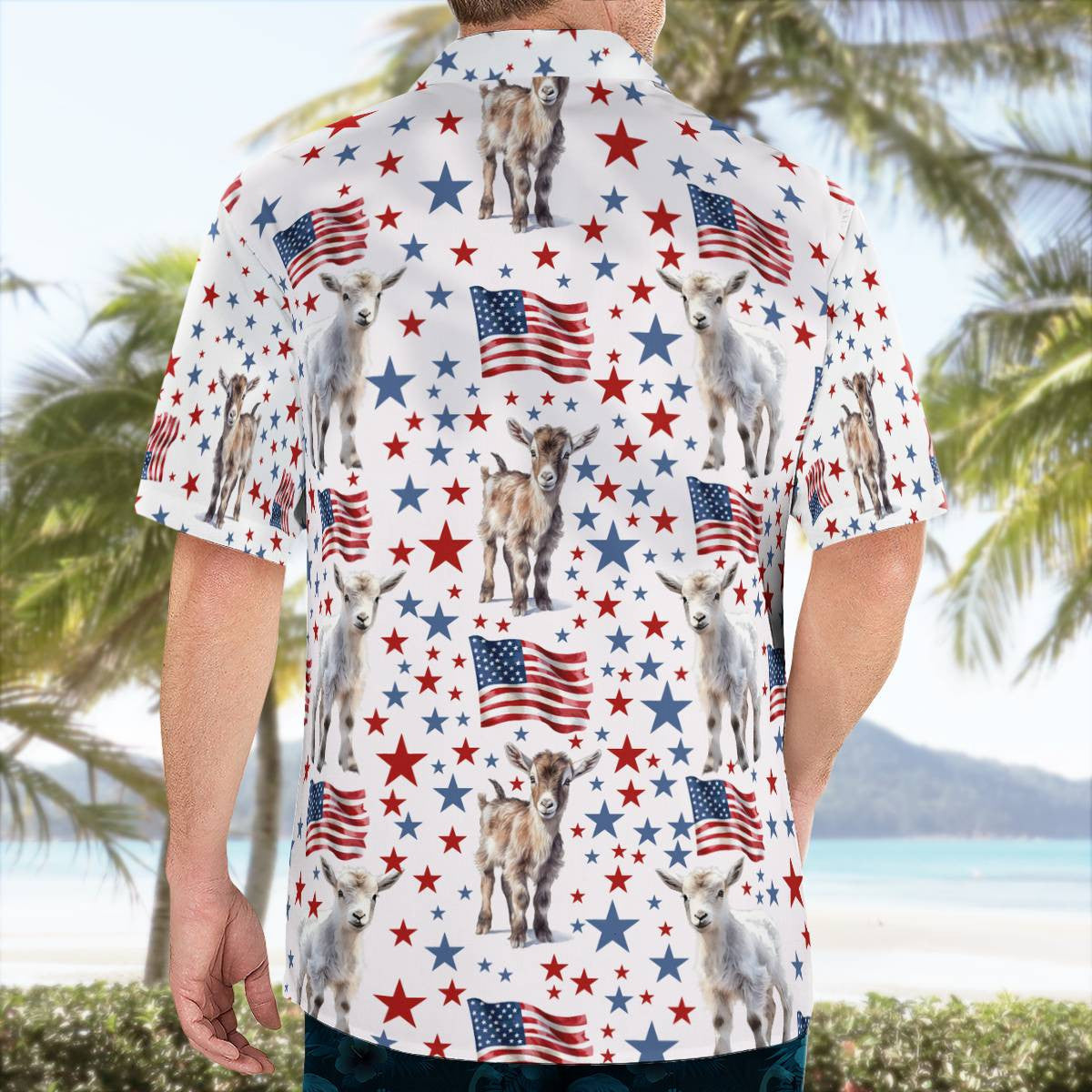 Goat Hawaiian Shirt Unisex Streetwear Unique Gifts For Him