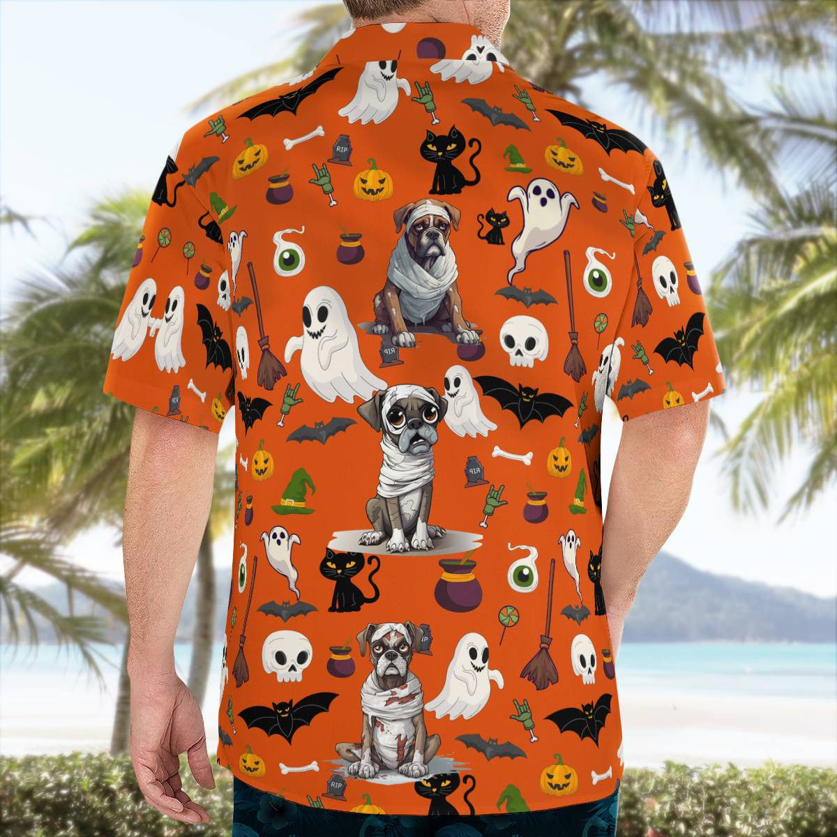Premium Boxer Halloween Hawaiian Shirt Unique Birthday Gifts Ideas For Men Women