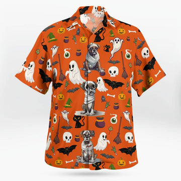 Premium Boxer Halloween Hawaiian Shirt Unique Birthday Gifts Ideas For Men Women
