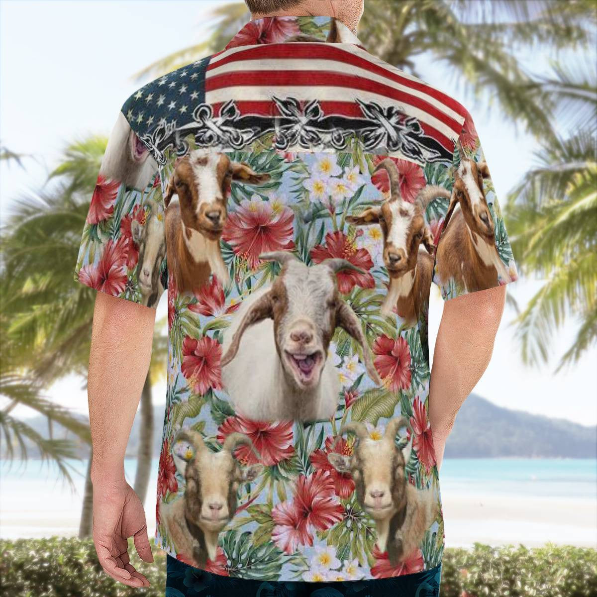Goat Hawaiian Shirt Unisex Streetwear Unique Gifts For Goat Lovers