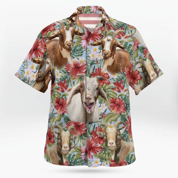 Goat Hawaiian Shirt Unisex Streetwear Unique Gifts For Goat Lovers