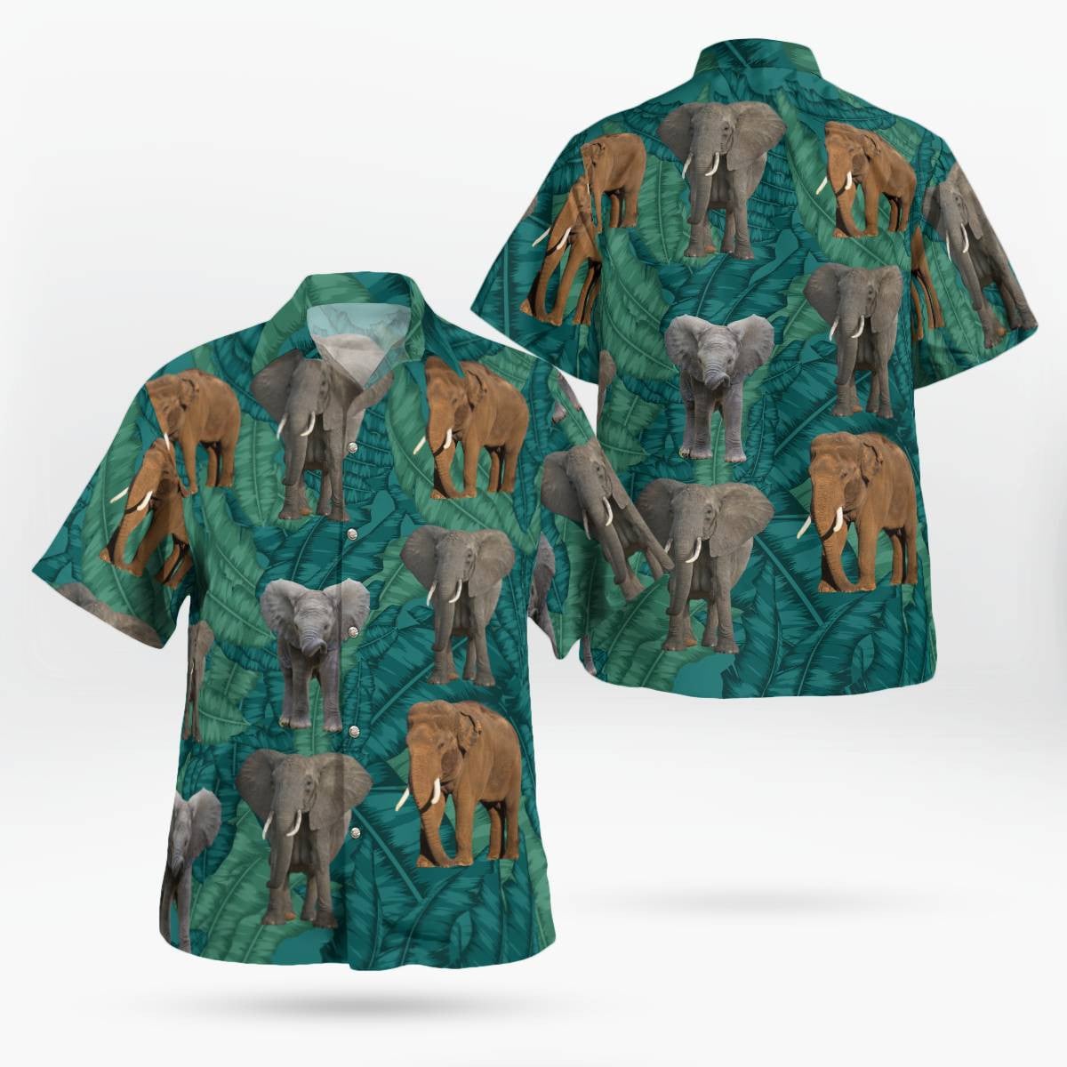 Elephant Hawaiian Shirt Unique Birthday Gifts Ideas For Men
