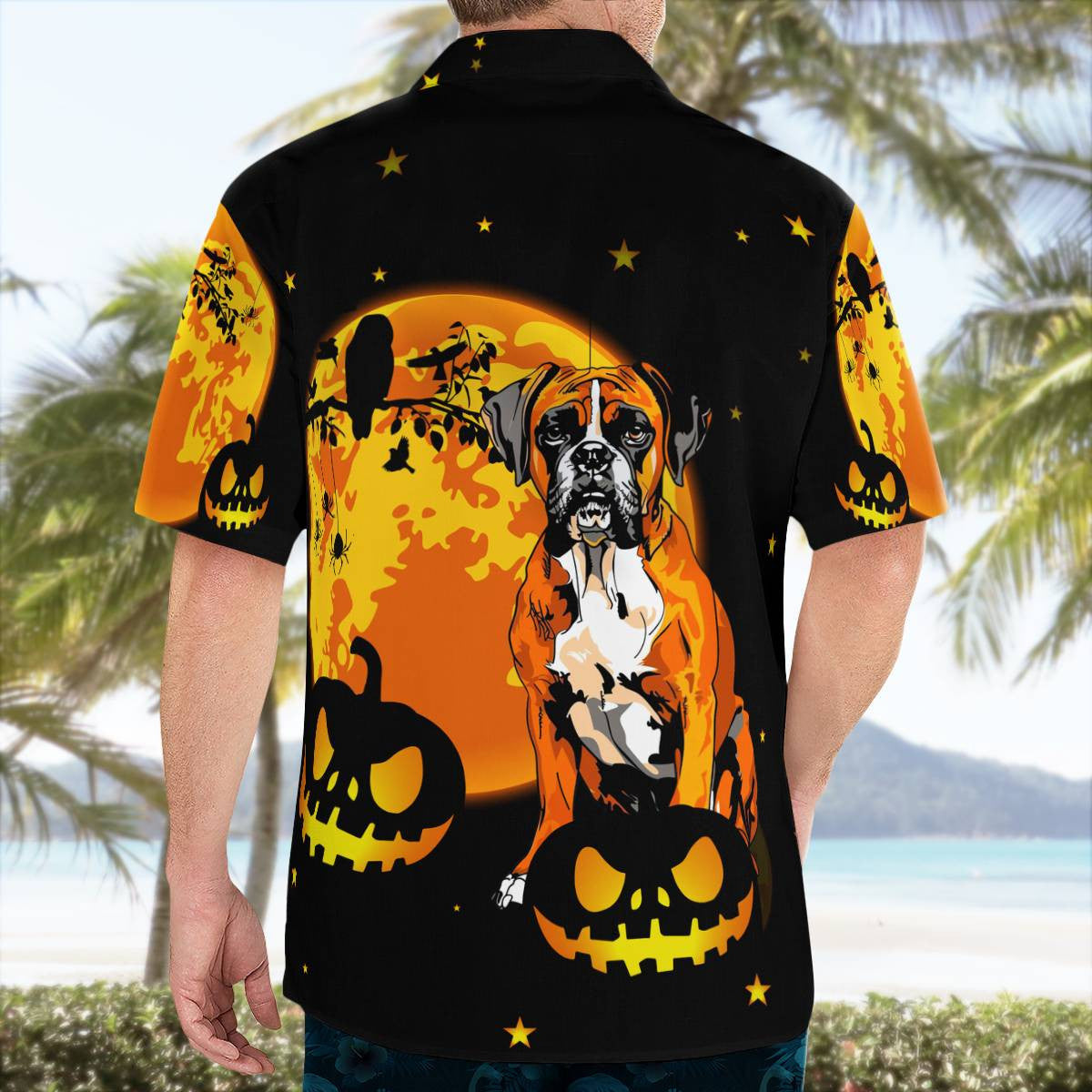 Boxer Halloween Hawaiian Shirt Unique Birthday Gifts Ideas For Men Women