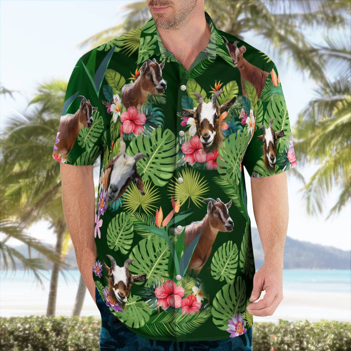 Goat Hawaiian Shirt Best Valentine Day Gifts Ideas For Him Her