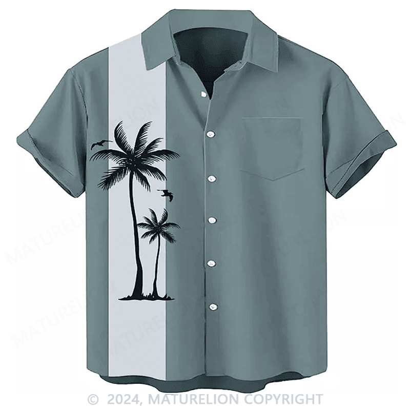 Button Down Holiday Beach Hawaiian Shirt Humorous T-Shirt for Men – Funny Quotes Shirt