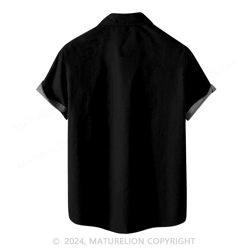 Classic Guitar Hawaiian Shirt Men’s Funny Saying Shirt – Sarcastic Graphic Tee