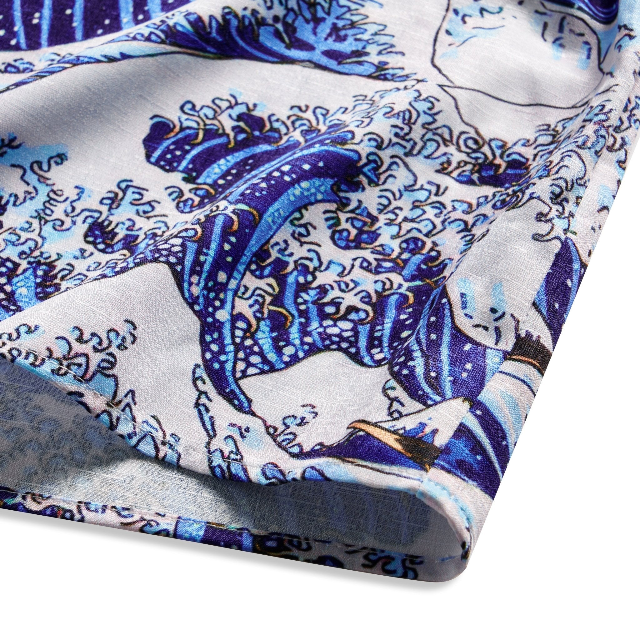 Great Wave off Kanagawa Hawaiian Shirt Funny Quote Shirt – Humorous T-Shirt for Men