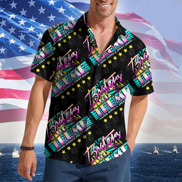 Boaters For Trump 2024 Hawaiian Shirt Trump Campaign Patriotic Button Up Shirt Gifts For Boater