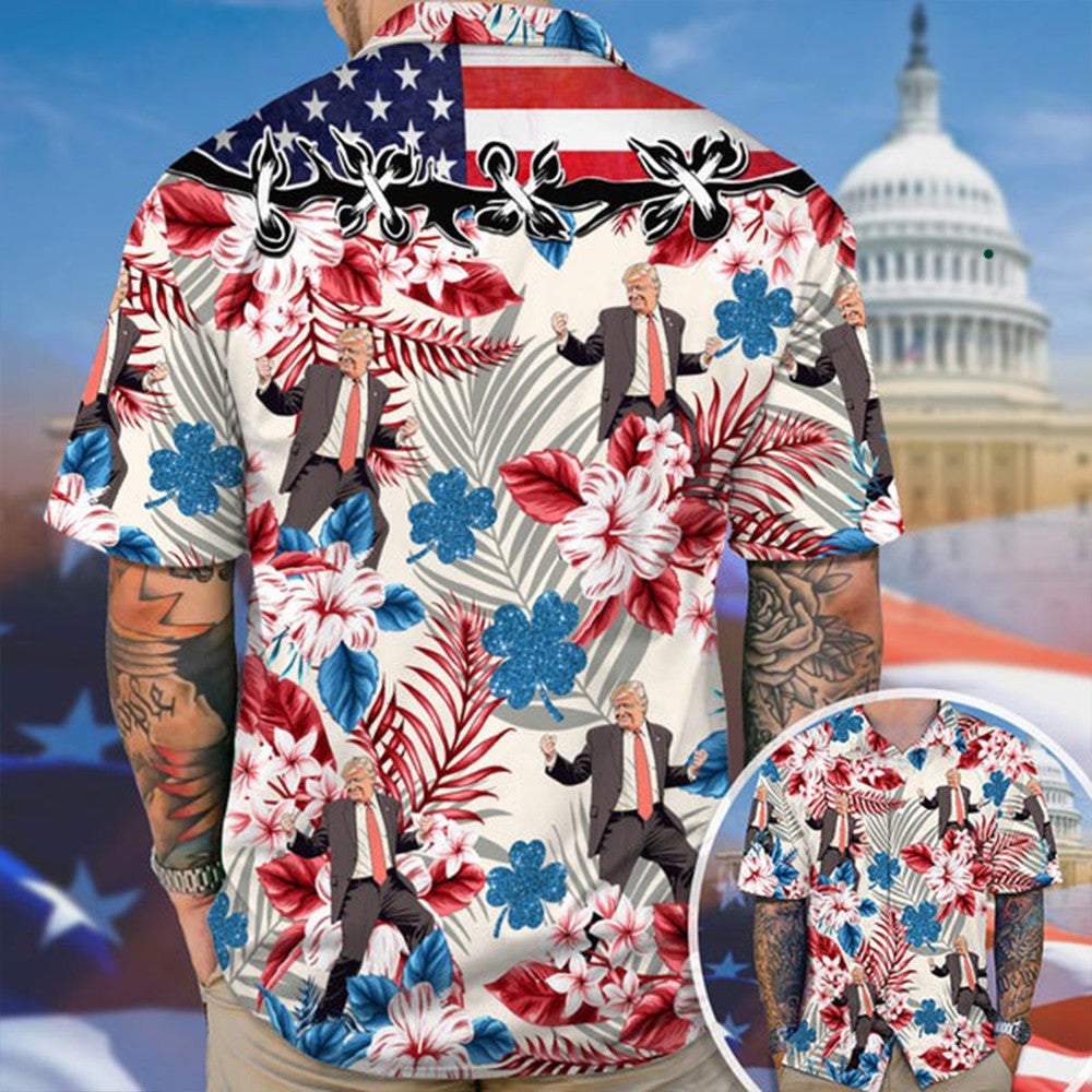 2026 Dancing St. Patrick's Day Hawaiian Shirt Funny St Patricks Day Shirts 2026 47 Merch