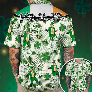 2026 Dancing St. Patrick's Day Hawaiian Shirt Funny Irish Shirts Gifts For 2026 Fan