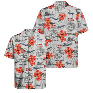 USMC 250th Anniversary Hawaiian Shirt Marines Pay The Price Veteran Merch Gifts For Him