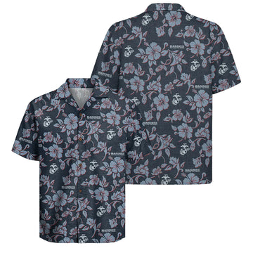 USMC 250th Anniversary Hawaiian Shirt Marines Pay The Price Veteran Merch Usmc Veteran Gifts