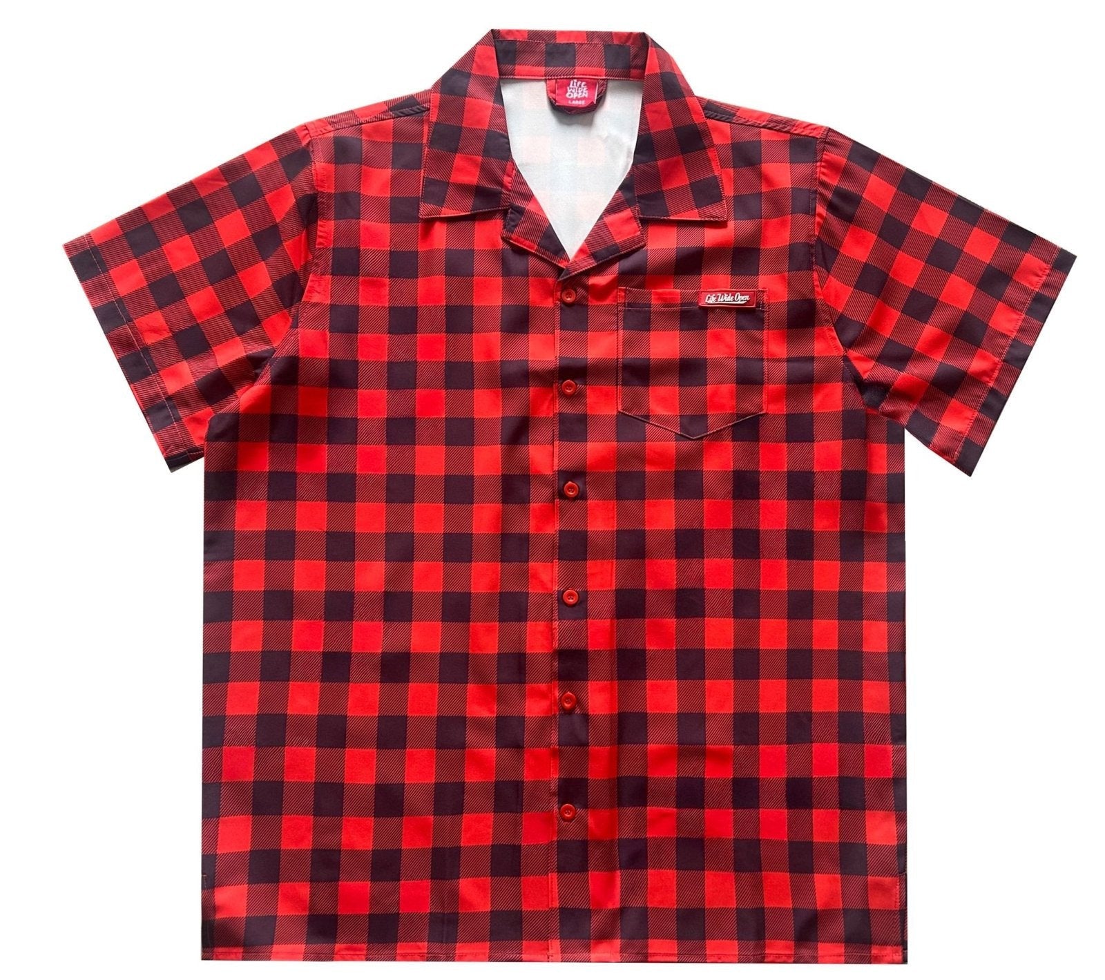 Life Wide Open Merch Buffalo LOW Button Shirt CboysTV Clothing Gifts For Father