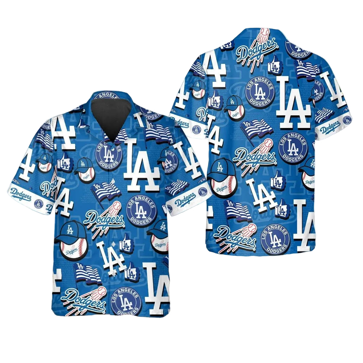 LA Los Angeles Dodgers Hawaiian Shirt Baseball Summer Aloha Shirt Dodgers Fan Gift Ideas
