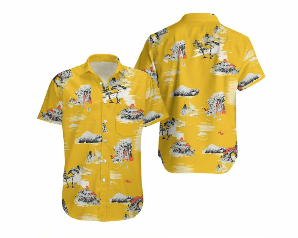 Cliff Booth Hawaiian Shirt Once Upon A Time In Hollywood Movies Aloha Shirt Fan Clothing