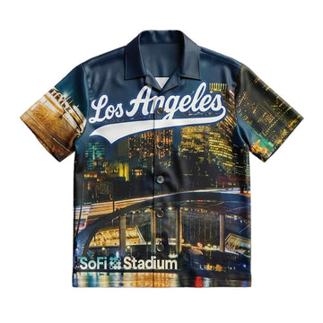 Gabriel Iglesias Fluffyguy Los Angeles Sofi Stadium Night Hawaiian Shirt 2026 Father's Day Gift