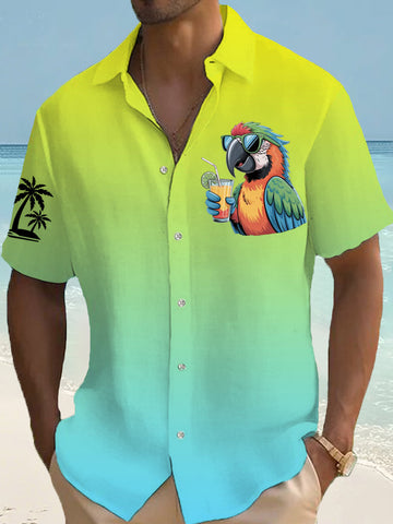 Parrot Jimmy Buffett Merch Hawaiian Shirt Jimmy Buffett Concert