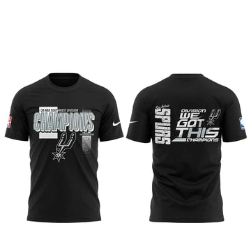 San Antonio Spurs 2026 Southwest Division We Got This Champions Shirt