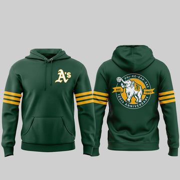 Oakland Athletics 2026 Celebrating Our 125th Anniversary Hoodie