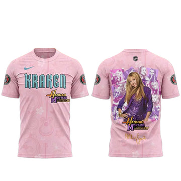 Seattle Kraken x Hannah Montana 20th Anniversary Shirt