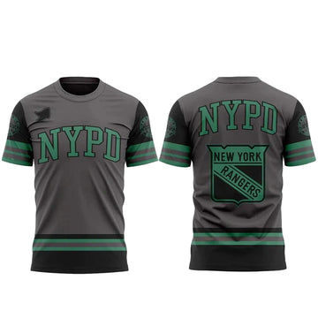 New York Rangers Repping New York NYPD Finest Shirt