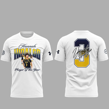 Notre Dame Women’s Basketball Defensive Player Of The Year White Shirt